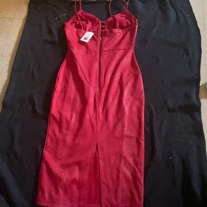 Red dress